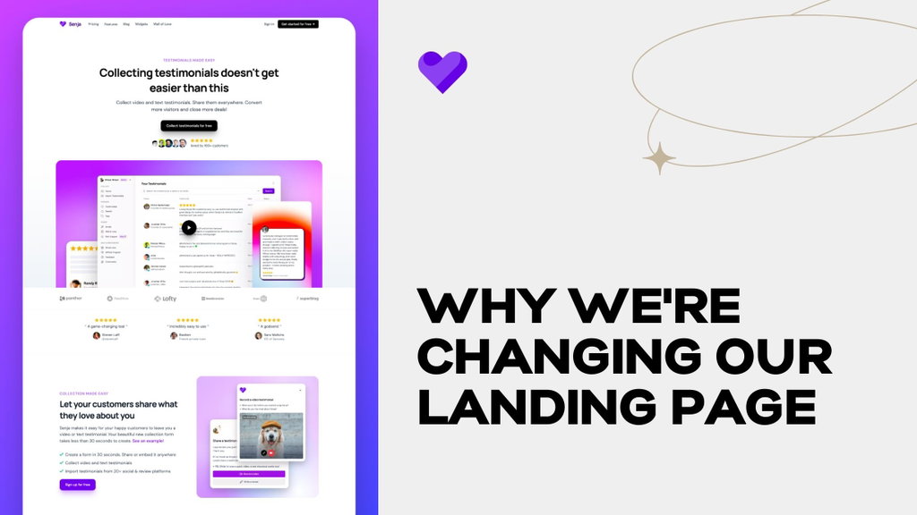 People love our landing page. Here's why we're changing it (for the 5th time)