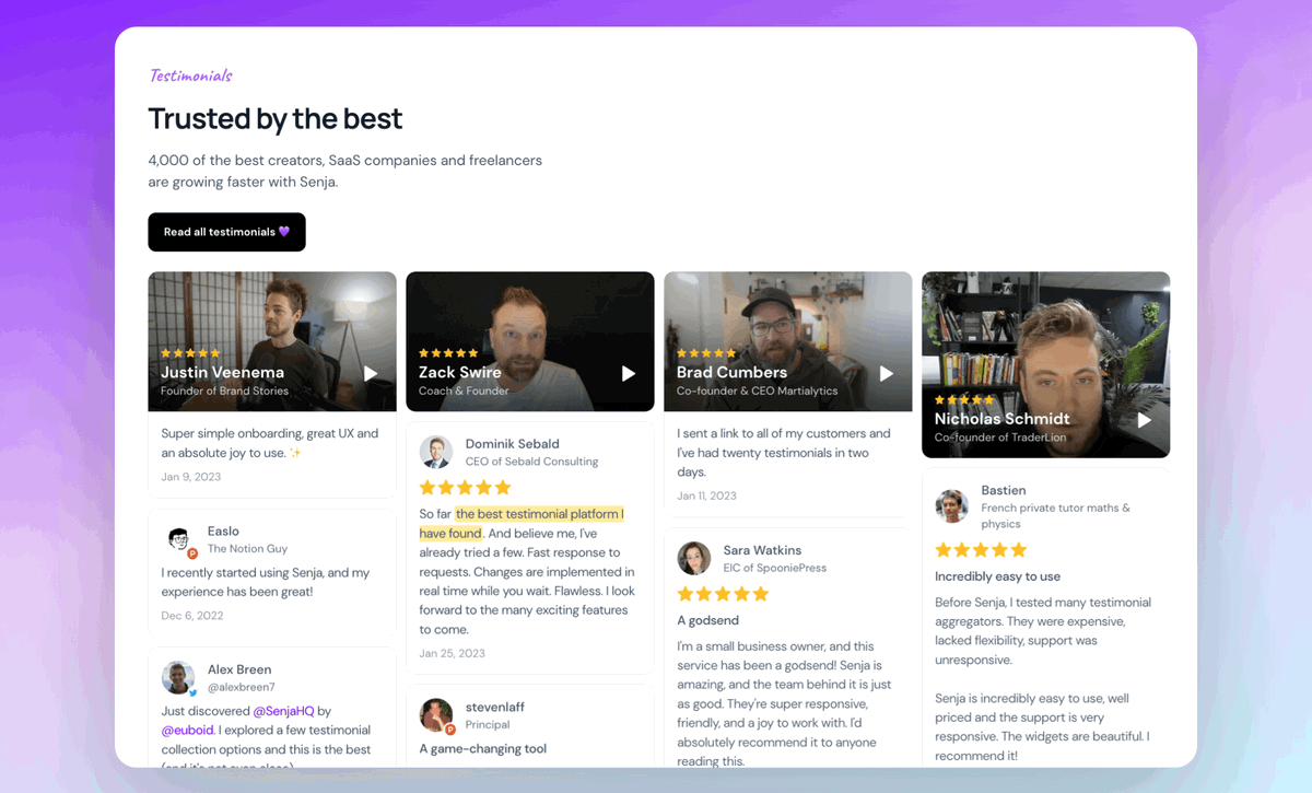 example-testimonials-by-senja