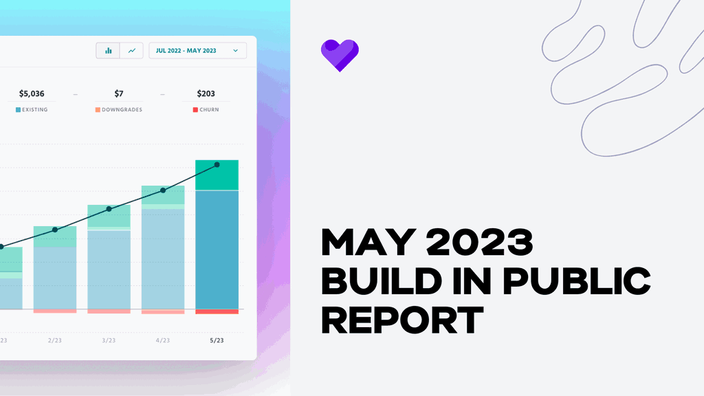 May 2023 Build in Public Report