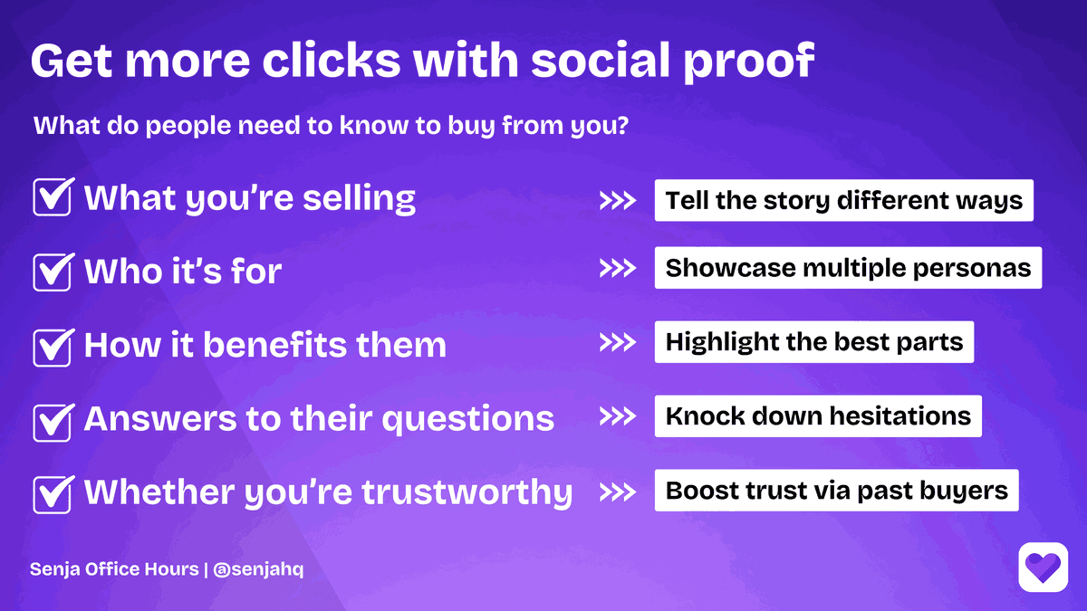 Get more clicks with testimonials and selling with social proof in your email marketing