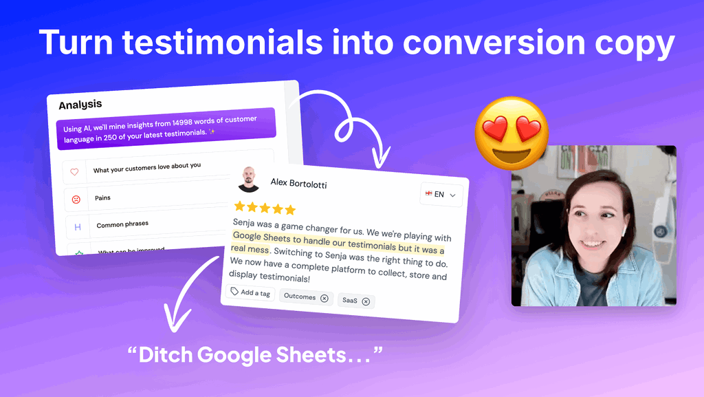 Launch tips: How to get conversion copy from your testimonials in one click