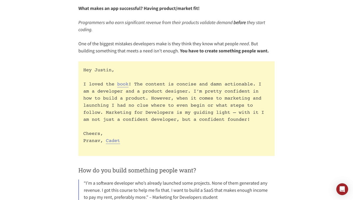 Marketing for Developers – advice for programmers, software, and SaaS