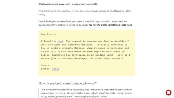 Marketing for Developers – advice for programmers, software, and SaaS