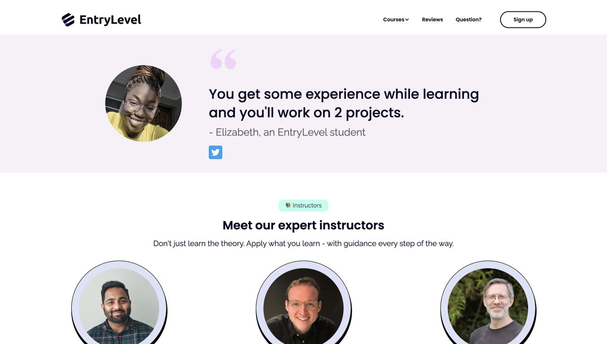 EntryLevel: Reskill into a tech job in 6 weeks