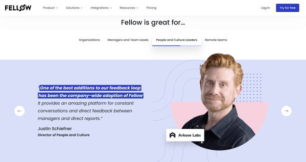 Fellow.app - Great Meetings Start Here: Collaborative Meeting Agendas, Action Items and more...