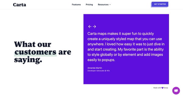 Carta - Easily create, customize and share maps.