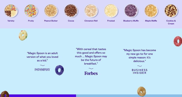High Protein, Keto-Friendly, 0g Sugar Cereal | Magic Spoon Cereal