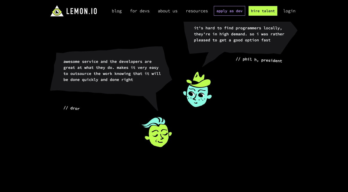 Find and Hire Developers for Startups — Lemon.io — Top 1% Software Developers