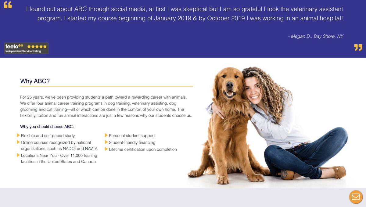 Animal Behavior College | Where Animal Lovers Pursue Animal Careers