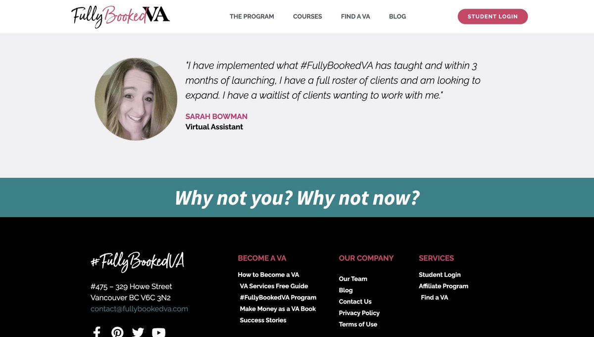 Fully Booked VA - The Original Virtual Assistant Skills Training