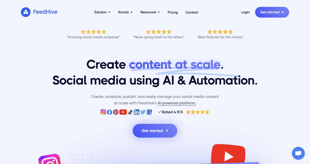 FeedHive - Create content at scale ⚡