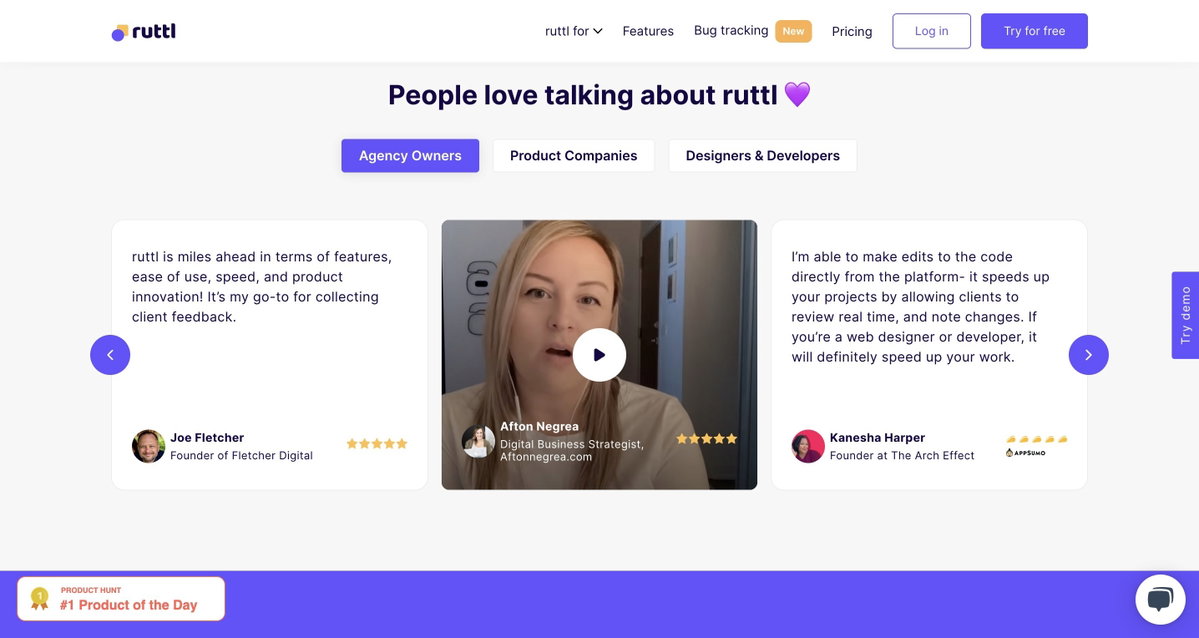 #1 Online website feedback tool 🔥 | Ruttl