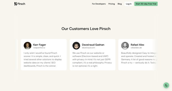 Cookie-free and Privacy-friendly Web Analytics - Pirsch Analytics