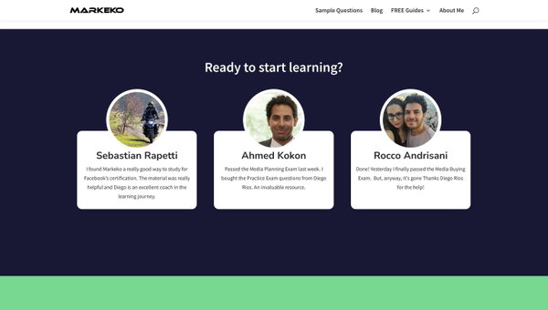 Markeko - Everything you need to pass the Facebook Blueprint Exams