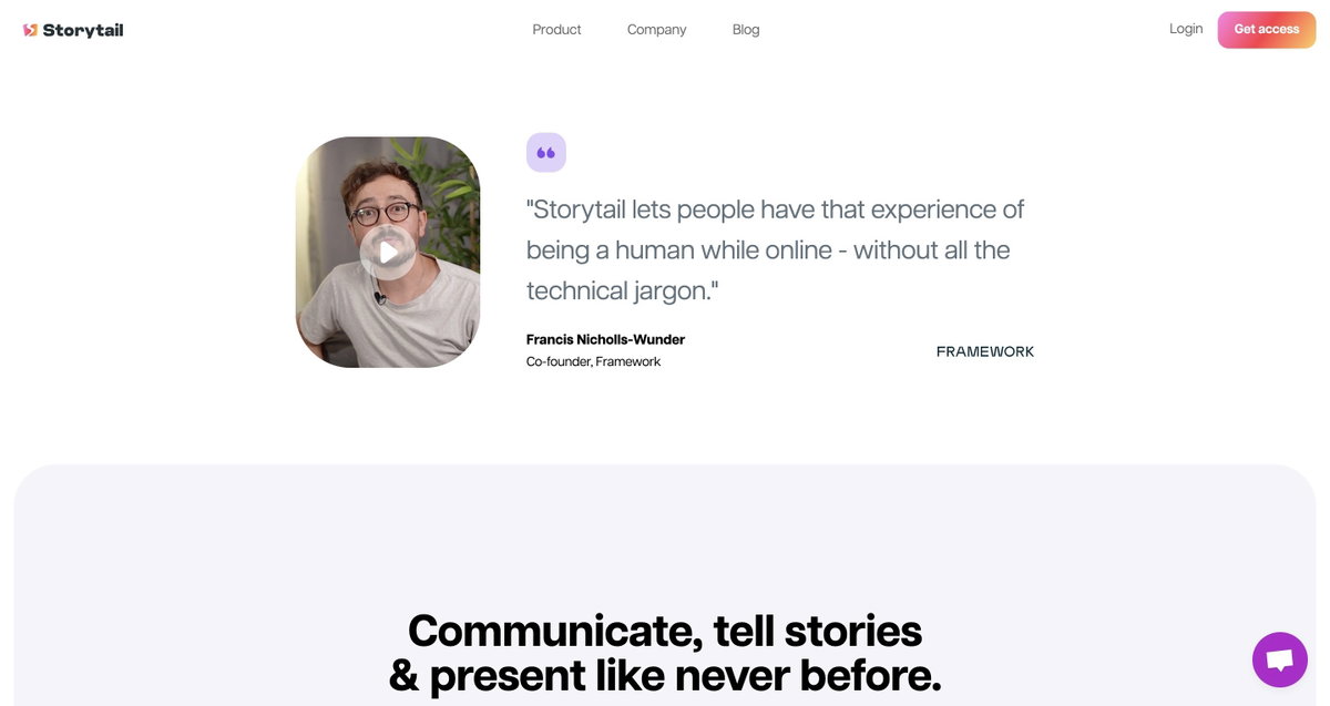 Storytail | Build & host live content experiences