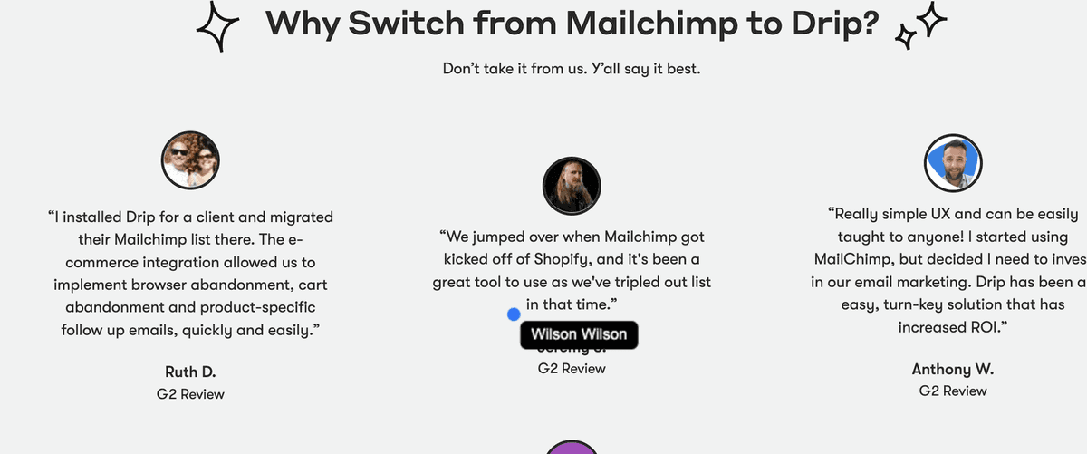 Drip: why switch