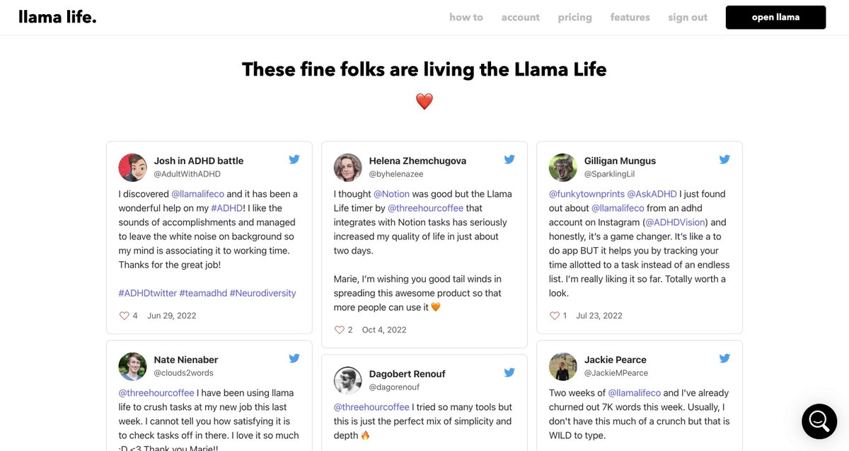 Llama Life - Find Your Focus